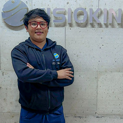 fotografía de fisioterapeuta