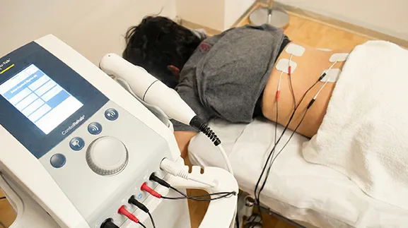 Sesión de Electroestimulación muscular