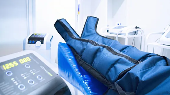 Terapia con Lymphastim presoterapia
